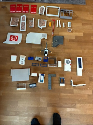 Playmobil Konvolut   Polizei Feuerwehr + Zubehör & Tiere Bild 3