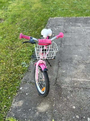 Kinderfahrrad 16 Zoll pink Bild 4