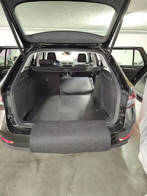 Skoda Superb Combi - Original klappbare Kofferraum-Matte Bild 6