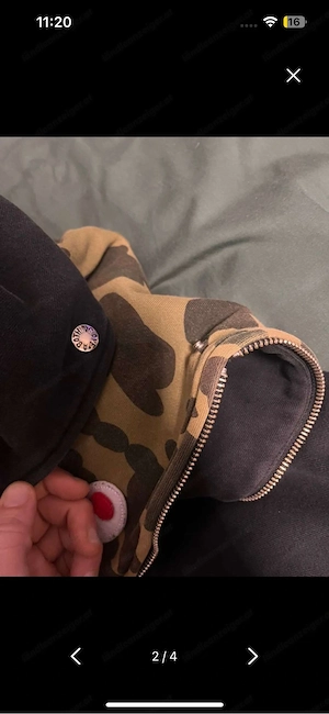 Double Bape Zipper Bild 4