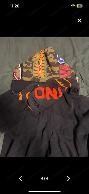 Double Bape Zipper Bild 3