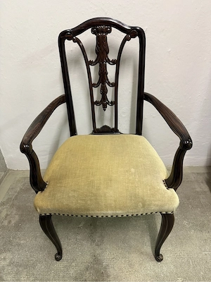 Sessel bequem antik Bild 3