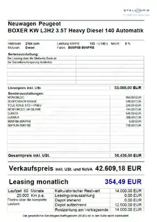 Peugeot Boxer Kombi/Bus Bild 8