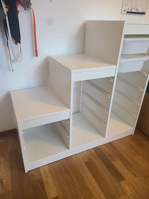 Trofast Regal mit zwei Boxen 