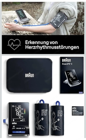 Braun ExactFit 3 Blutdruckmessgerät Bild 2