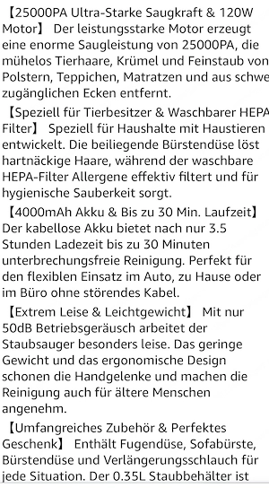 handstaubsauger Bild 2