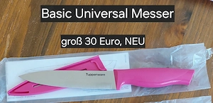 Basic Messer Tupperware NEU