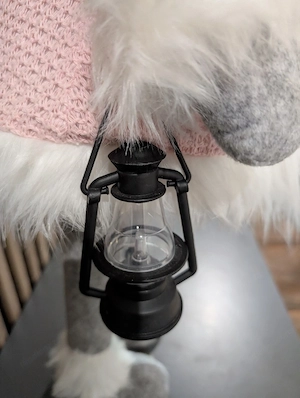 Wackel-Wichtel mit Laterne Bild 2