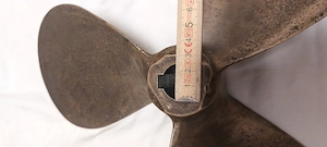 Bootpropeller. Schffschraube. Messing V13 X15  Bild 6