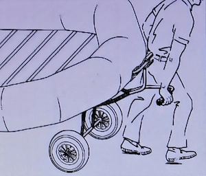 Schleppwagen - Sliphilfe - Bootswagen - Transporträder Bild 3