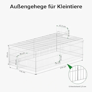 Freilaufgehege für Kleintiere Bild 4