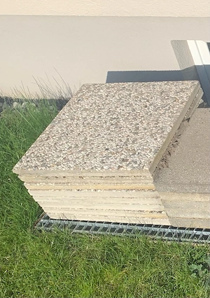 Waschbetonplatten zu verschenken Bild 2