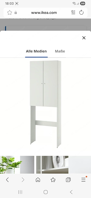 Ikea Waschmaschinenschrank Bild 3
