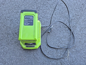 Greenworks 40V Akku Rasentrimmer G40LT Bild 2