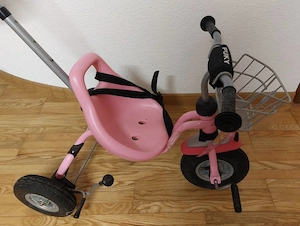 Kinder 3 Rad mit Schiebestange Bild 2