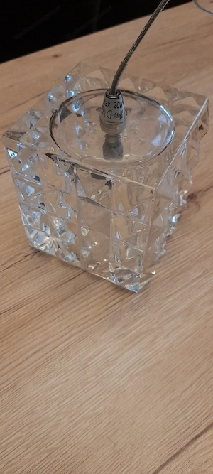 Hängelampe aus Glas  Bild 3
