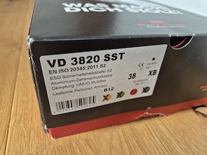 Steitz Secura Sicherheitsschuhe VD 3820 SST Gr. 38 XB Bild 3