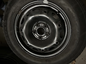 4 Winterreifen inkl. Stahlfelgen 175 70 R14   guter Zustand   50  Bild 4