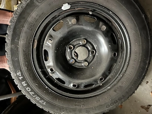 4 Winterreifen inkl. Stahlfelgen 175 70 R14   guter Zustand   50  Bild 2