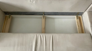 Couch ausziehbar inkl. 4 große Kissen Bild 7