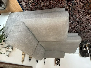 Modernes Ecksofa, silbergrau, tolle Qualität  350   Bild 3