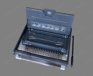 GBC MultiBind 320   Multifunktionales manuelles Bindegerät + ca. 800 Plastikbinderücken Bild 4