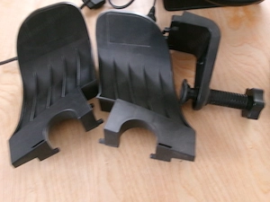 Saitek-Select 9 - Lenkrad + Fußpedale Bild 3