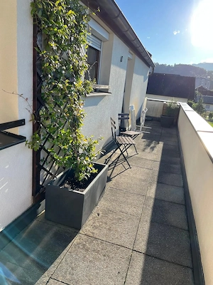 Dachgeschosswohnung in ruhiger Lage mit ruhiger Lage und Bergpanorama Bild 9