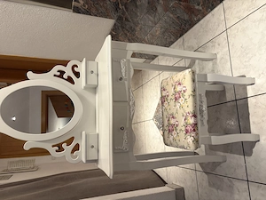 Schminktisch mit Stuhl Bild 2