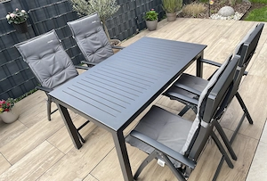 Gartentisch mit 4 Stühlen Bild 3