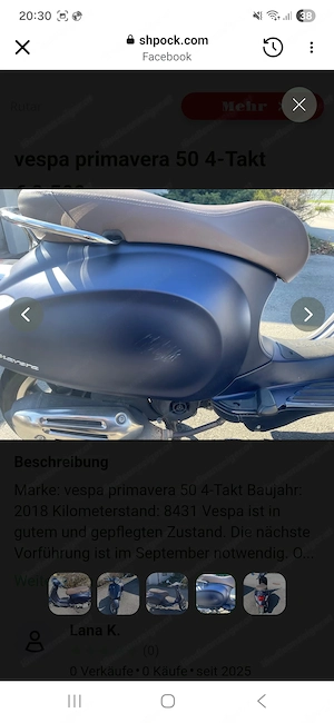 Vespa zu verkaufen!  Bild 4