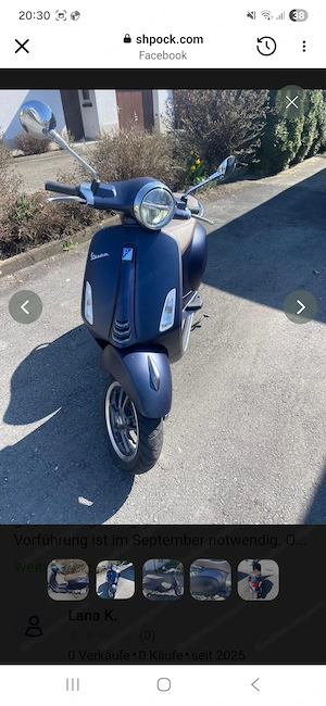 Vespa zu verkaufen!  Bild 2