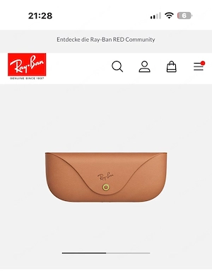 Ray Ben Wayfarer Meta mit Ladecase Bild 2