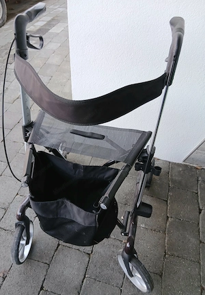 ROLLATOR carbon v. RUSSKA rubinrot Bild 4