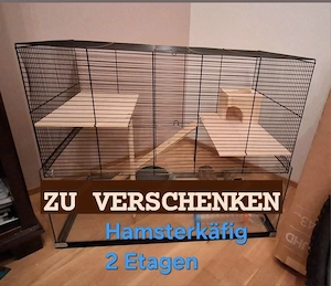 2 Etagen Hamsterkäfig