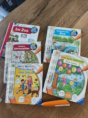 Tiptoi Bücher+Stift 