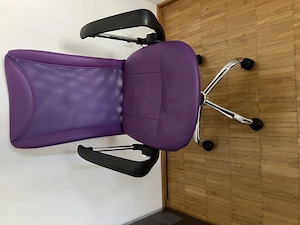 Bürostuhl Lila guter Zustand 