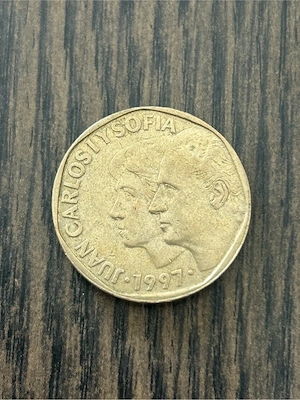 500 Pesetas Umlaufmünze Spanien 1997 Bild 2