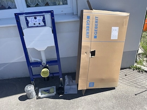 Vorwandelement Geberit Duofix für WC Bauhöhe 1120 mm mit Sigma UP-Spülkasten 111.300.00.6