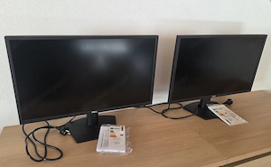 2x Dell Monitor 24 Zoll LED HDMI VGA schwarz