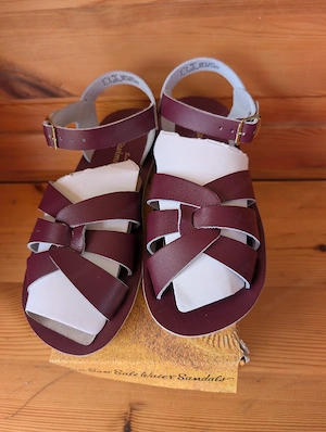 Wassersandalen aus Leder, Salt Water Sandals, Größe 33 NEU Bild 2