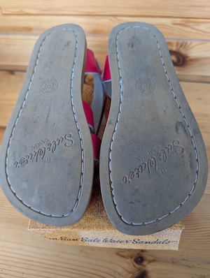 Wassersandalen aus Leder, Salt Water Sandals, Größe 32 Bild 4