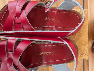 Wassersandalen aus Leder, Salt Water Sandals, Größe 32