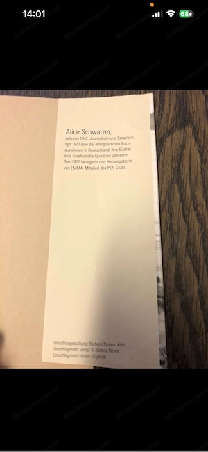 Lebenslauf, Alice Schwarzer Bild 4