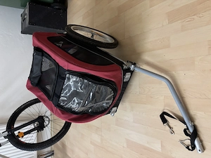 Hundeanhänger wie neu Bild 3