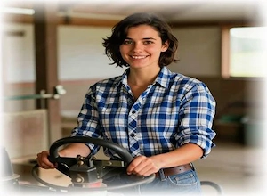 Eine junge Landwirtin möchte einen passenden Mann kennenlernen