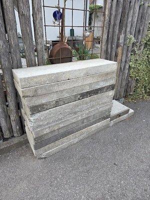 Betonrandsteine 7 Stk.