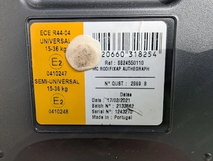 Kinder-Autositz Maxi Cosi Rodifix Bild 3