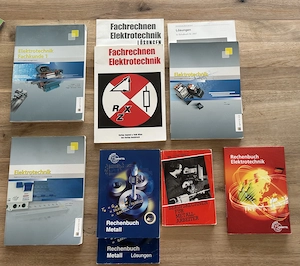 Div. Lehrbücher Elektro   Metall