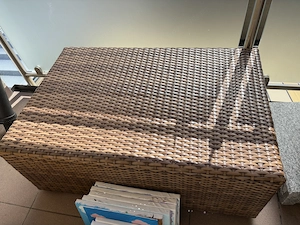 Rattan Sitzgruppe (2 Sitze und eine Ablage) Abholort 6800 Bild 6